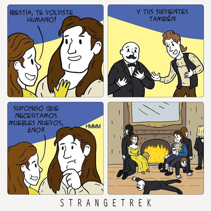12 Divertidos cómics nuevos de StrangeTrek, con finales inesperados y trasfondos oscuros