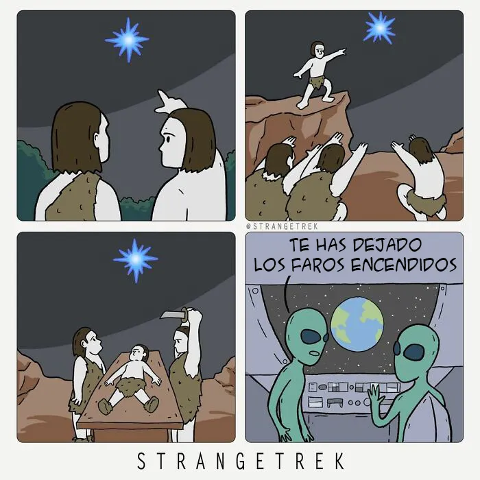 12 Divertidos cómics nuevos de StrangeTrek, con finales inesperados y trasfondos oscuros