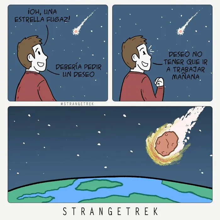 12 Divertidos cómics nuevos de StrangeTrek, con finales inesperados y trasfondos oscuros