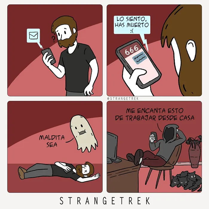 12 Divertidos cómics nuevos de StrangeTrek, con finales inesperados y trasfondos oscuros