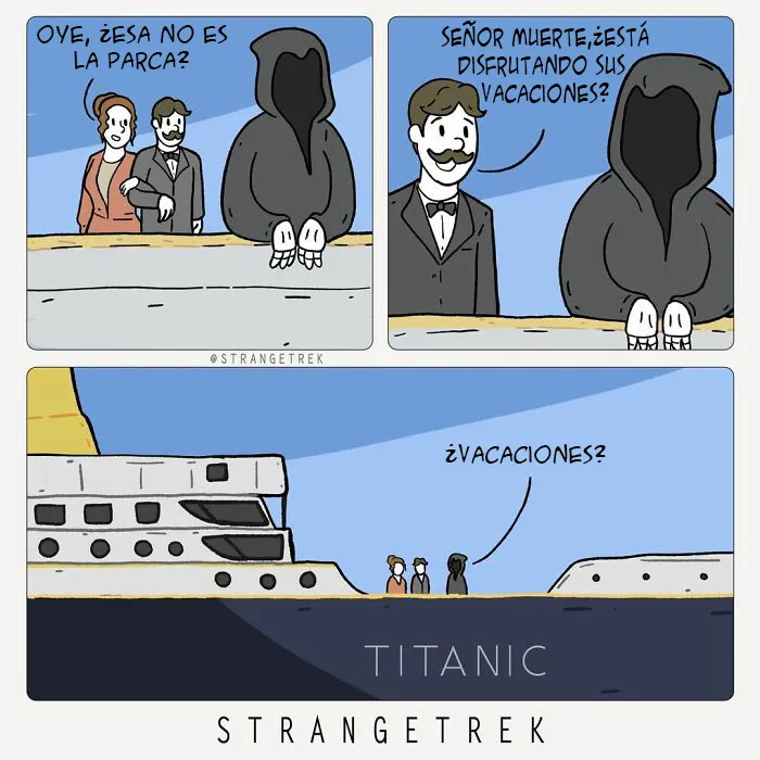 12 Divertidos cómics nuevos de StrangeTrek, con finales inesperados y trasfondos oscuros