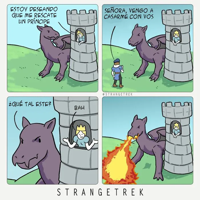 12 Divertidos cómics nuevos de StrangeTrek, con finales inesperados y trasfondos oscuros
