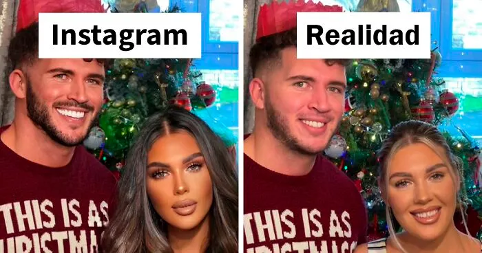 Esta tikToker se vuelve viral al exponer la verdad tras las fotos muy editadas en las redes sociales (30 fotos)