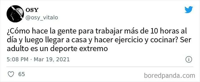20 Tuits tristemente divertidos sobre la edad adulta que te harán reír y luego llorar