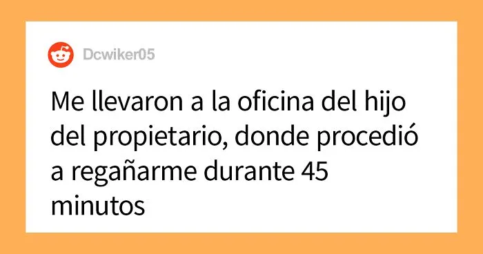 Este empleado saturado de trabajo se da cuenta de que es irremplazable para la empresa, y saca lo mejor de la situación