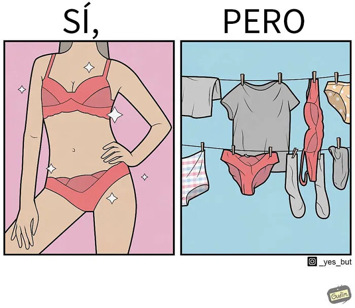 "Sí, pero": Este artista dibuja cómics sarcásticos para mostrar lo contradictorio de la sociedad (10 imágenes nuevas)