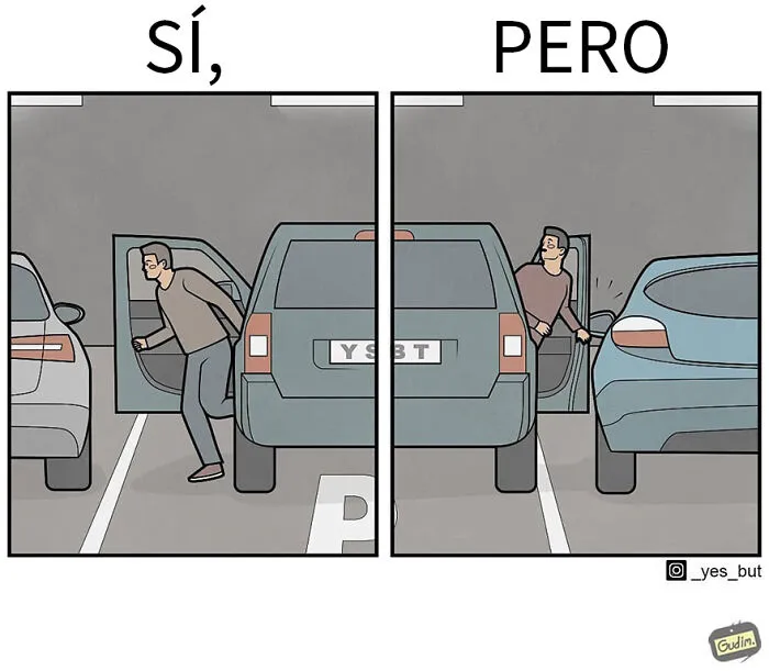 "Sí, pero": Este artista dibuja cómics sarcásticos para mostrar lo contradictorio de la sociedad (10 imágenes nuevas)