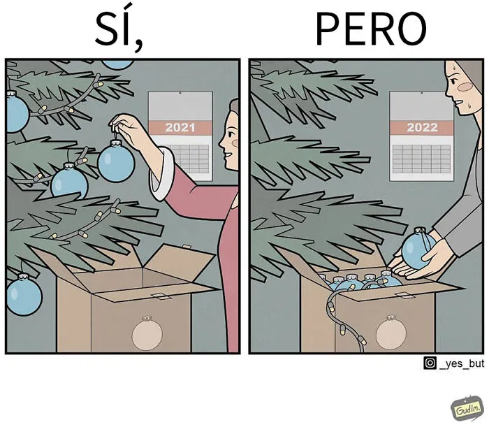 "Sí, pero": Este artista dibuja cómics sarcásticos para mostrar lo contradictorio de la sociedad (10 imágenes nuevas)