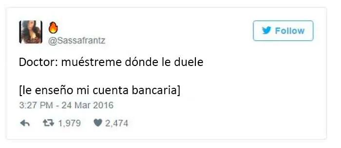 20 Tuits divertidos de personas que abrazan el estar sin blanca