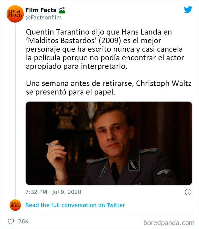 Esta cuenta de Twitter revela 20 datos fascinantes sobre la industria del cine