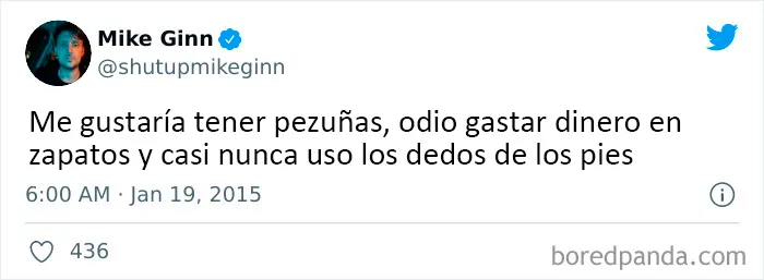 20 Tuits divertidos de personas que abrazan el estar sin blanca