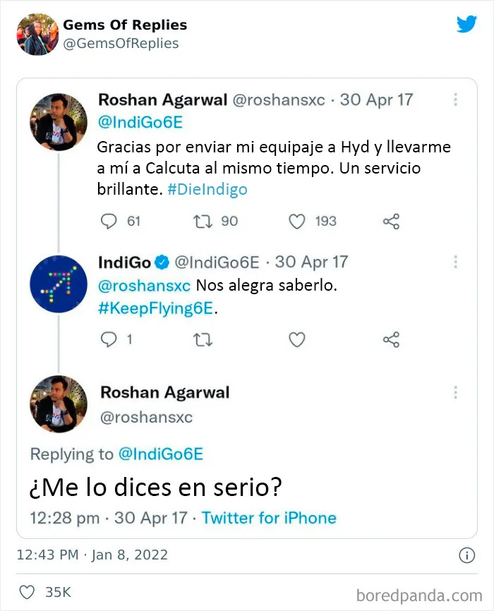 17 Réplicas muy divertidas en capturas de pantalla, compartidas en Twitter