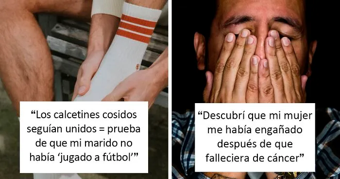 "Personas que pillaron a sus parejas engañándoles, ¿cómo ocurrió? ¿Y cuál fue su reacción?"