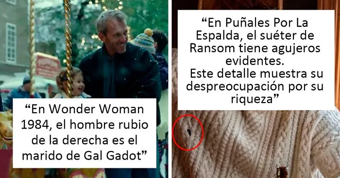20 Interesantes detalles ocultos que puedes encontrar en las películas (nuevas imágenes)