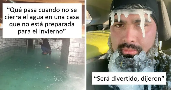 40 Interesantes fotos invernales que muestran cómo es el verdadero frío