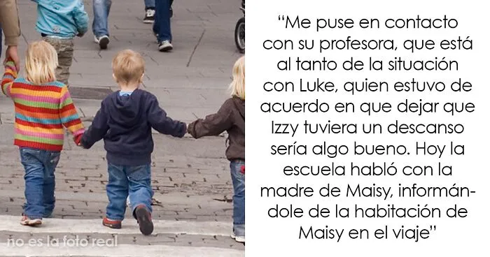 Esta niña de 10 años no quería pasarse la excursión escolar cuidando a una compañera con necesidades especiales, pero a la madre le da igual