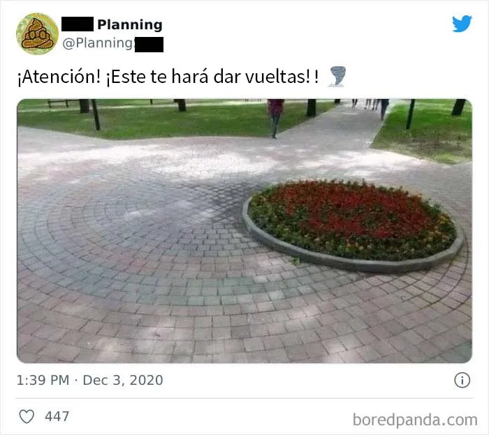 20 Arquitectos que no pensaron bien sus proyectos, compartidos en esta cuenta de Twitter