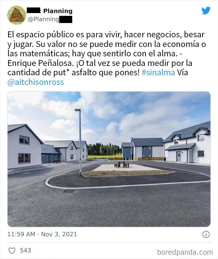 20 Arquitectos que no pensaron bien sus proyectos, compartidos en esta cuenta de Twitter