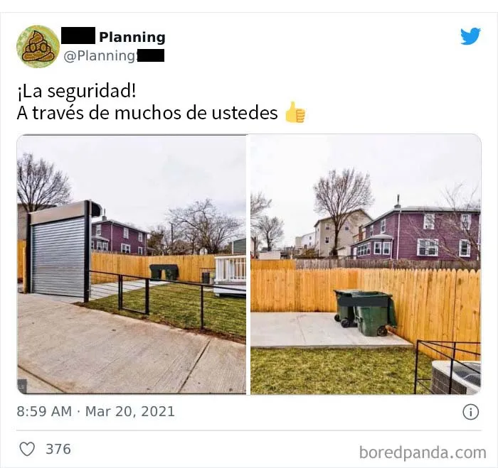 20 Arquitectos que no pensaron bien sus proyectos, compartidos en esta cuenta de Twitter