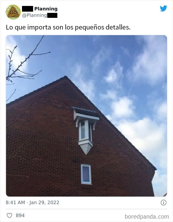 20 Arquitectos que no pensaron bien sus proyectos, compartidos en esta cuenta de Twitter