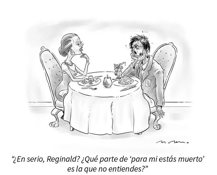 Mis 10 cómics que envié a la revista NewYorker y fueron rechazados, así que los comparto aquí