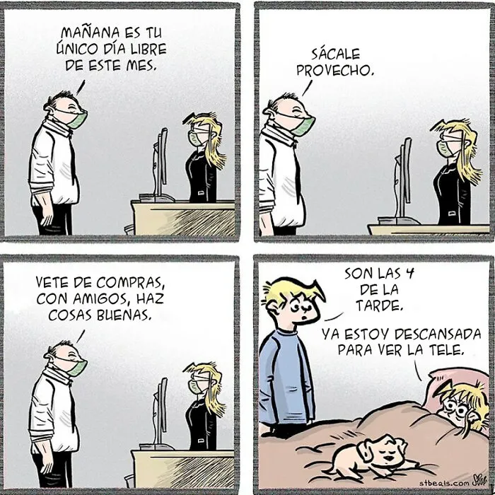 12 Nuevos y divertidos cómics con los que se identificarán quienes trabajan de cara al público
