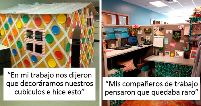 20 Empleados que transformaron sus aburridos cubículos de oficina en algo maravilloso