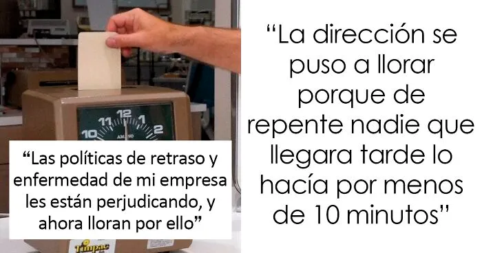La dirección introdujo normas disciplinarias para sacar el máximo partido a los empleados, y alucinó cuando éstos se volvieron en su contra