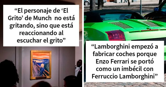 "¿Qué hecho aleatorio crees que vale la pena compartir?": 20 usuarios responden