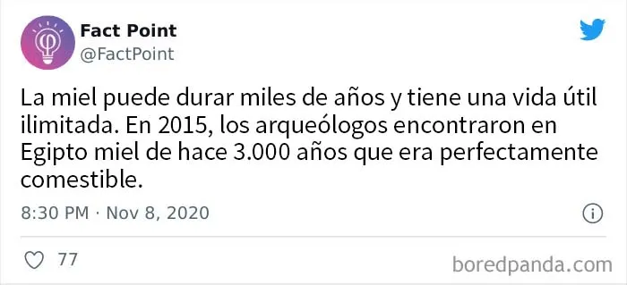 20 Datos interesantes sobre prácticamente todo lo que no sabías, compartidos por "Fact Point"