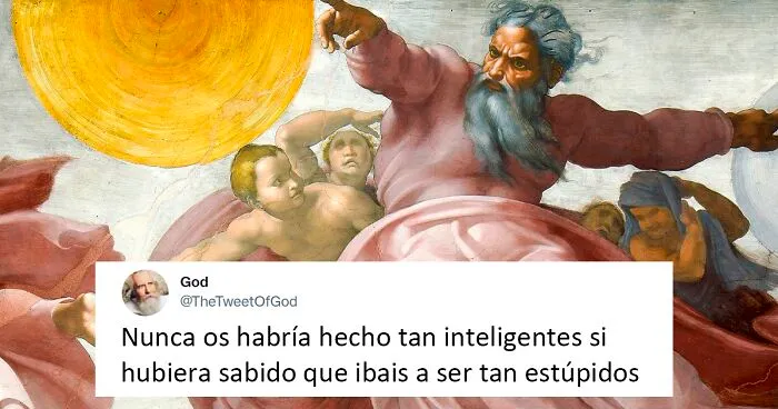20 Cosas muy salvajes que Dios ha dicho en Twitter