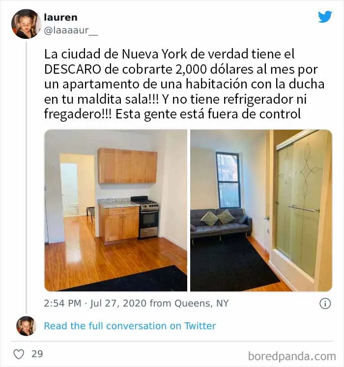 20 Fotos que demuestran lo terribles que son los apartamentos de Nueva York