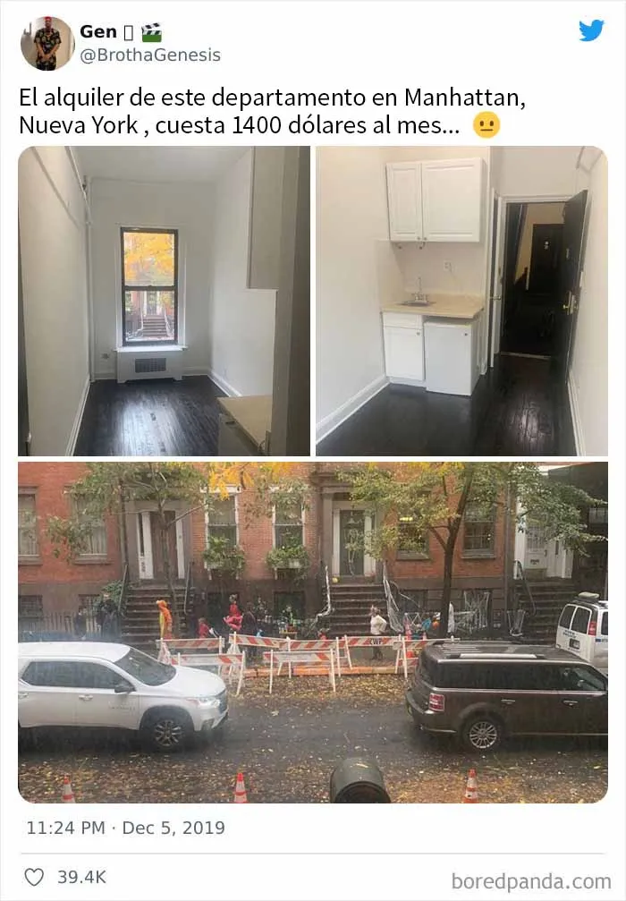 20 Fotos que demuestran lo terribles que son los apartamentos de Nueva York
