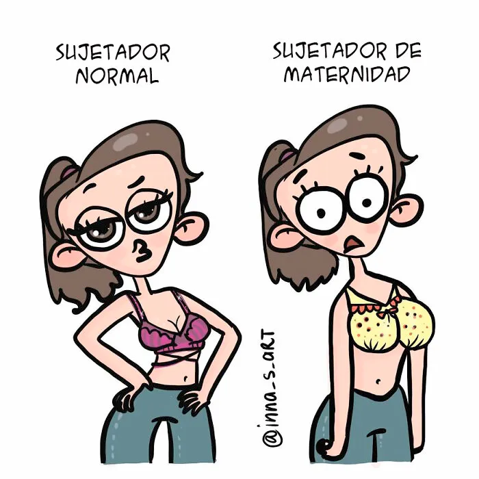 10 Cómics que muestran las divertidas dificultades de la maternidad