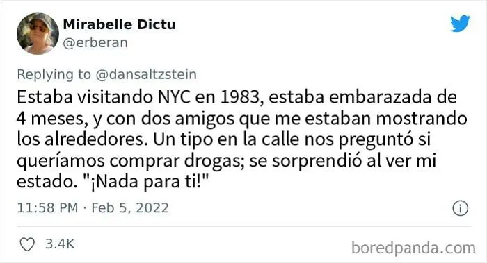 20 Neoyorquinos comparten las experiencias más agradables, extrañas y perturbadoras que les ocurrieron en Nueva York