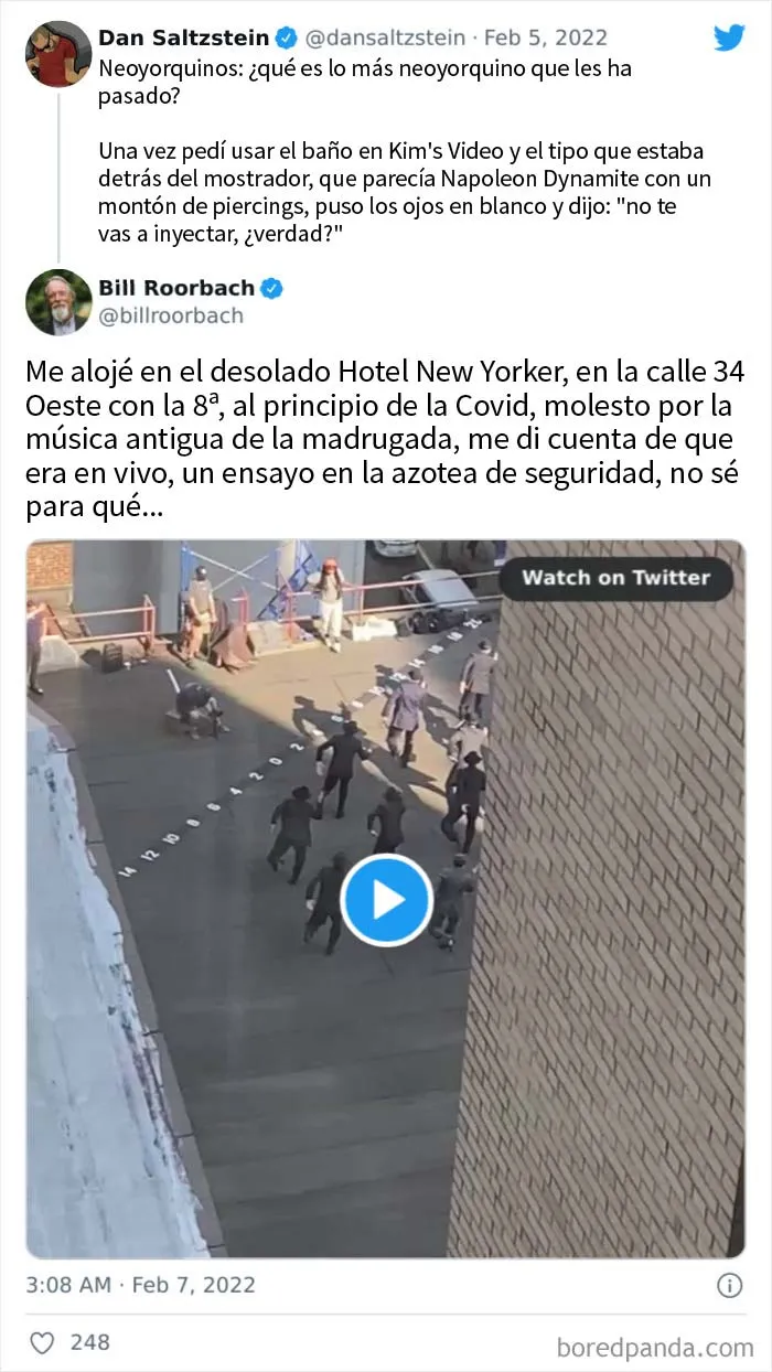20 Neoyorquinos comparten las experiencias más agradables, extrañas y perturbadoras que les ocurrieron en Nueva York