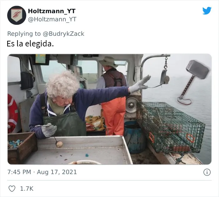 Esta mujer de 101 años fue fotografiada desechando una langosta por su tamaño y aquí tienes 20 memes al respecto