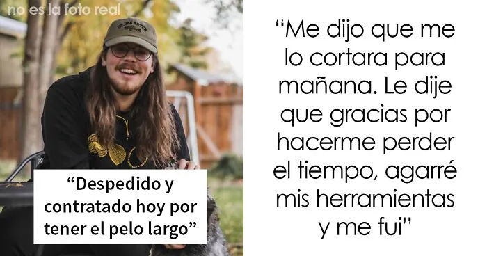 Este trabajador de alto rendimiento fue despedido tras negarse a cortarse el pelo para trabajar