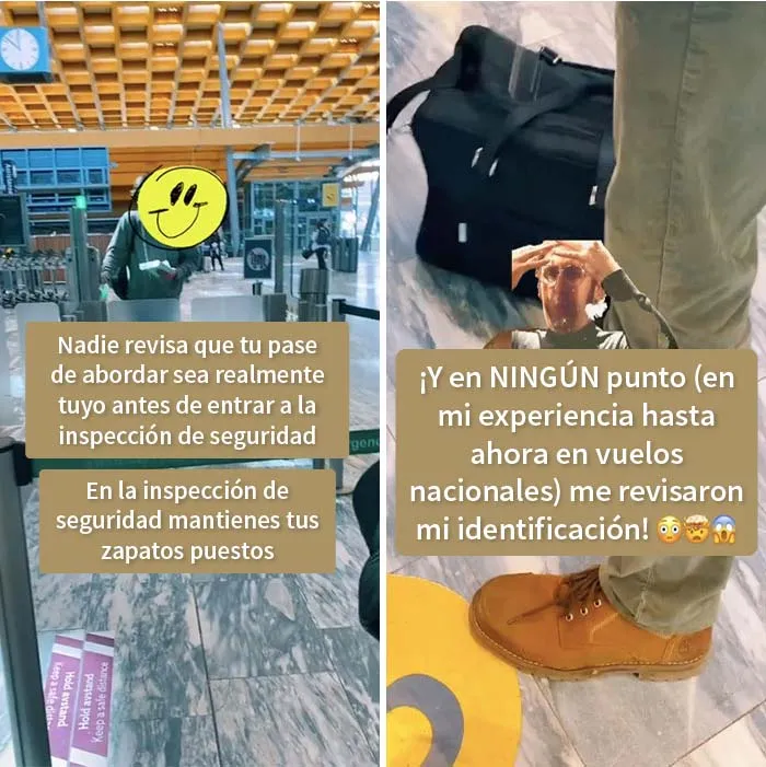 La seguridad en los aeropuertos es más relajada