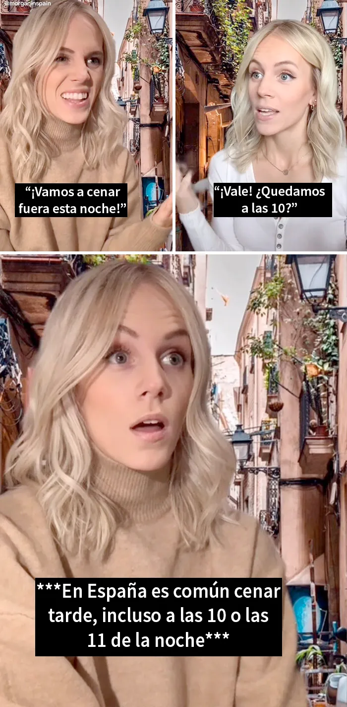 10 "Choques culturales" que se encontró esta mujer estadounidense al mudarse a España