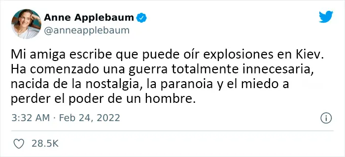 Rusia acaba de invadir Ucrania y la gente se conecta para explicar lo aterrador que es (20 Publicaciones)