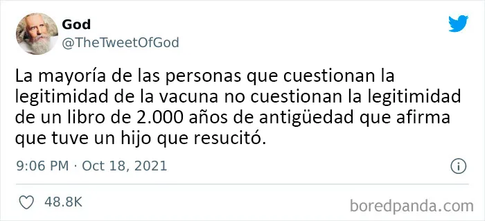 20 Cosas muy salvajes que Dios ha dicho en Twitter