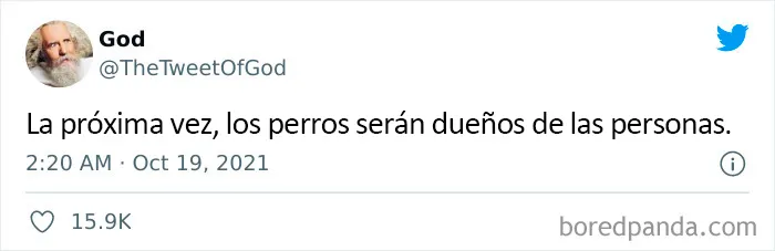 20 Cosas muy salvajes que Dios ha dicho en Twitter