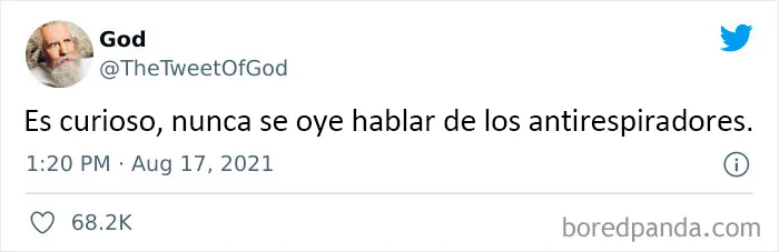 20 Cosas muy salvajes que Dios ha dicho en Twitter