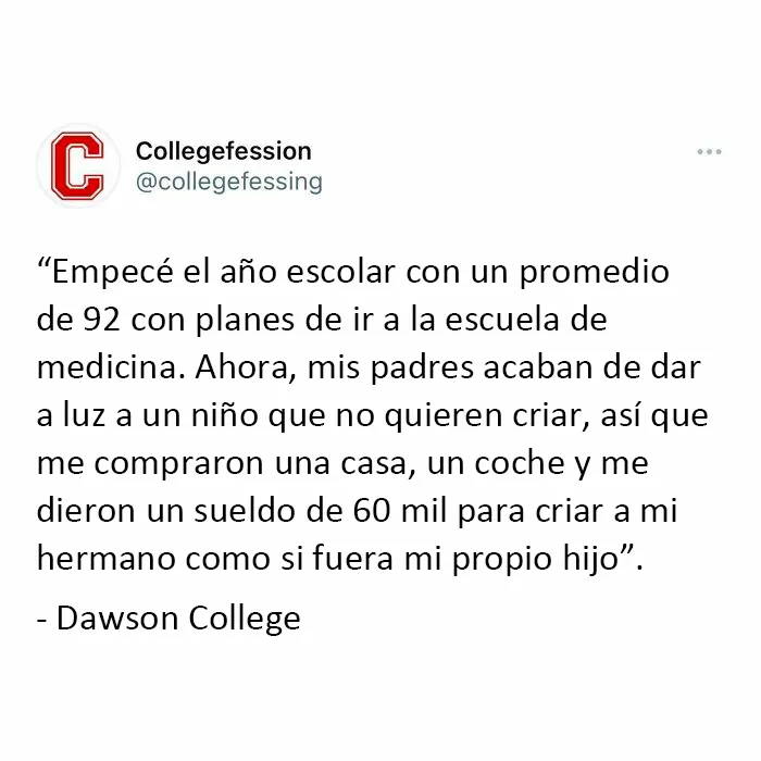 20 Estudiantes comparten "confesiones universitarias" anónimas que no admitirían públicamente