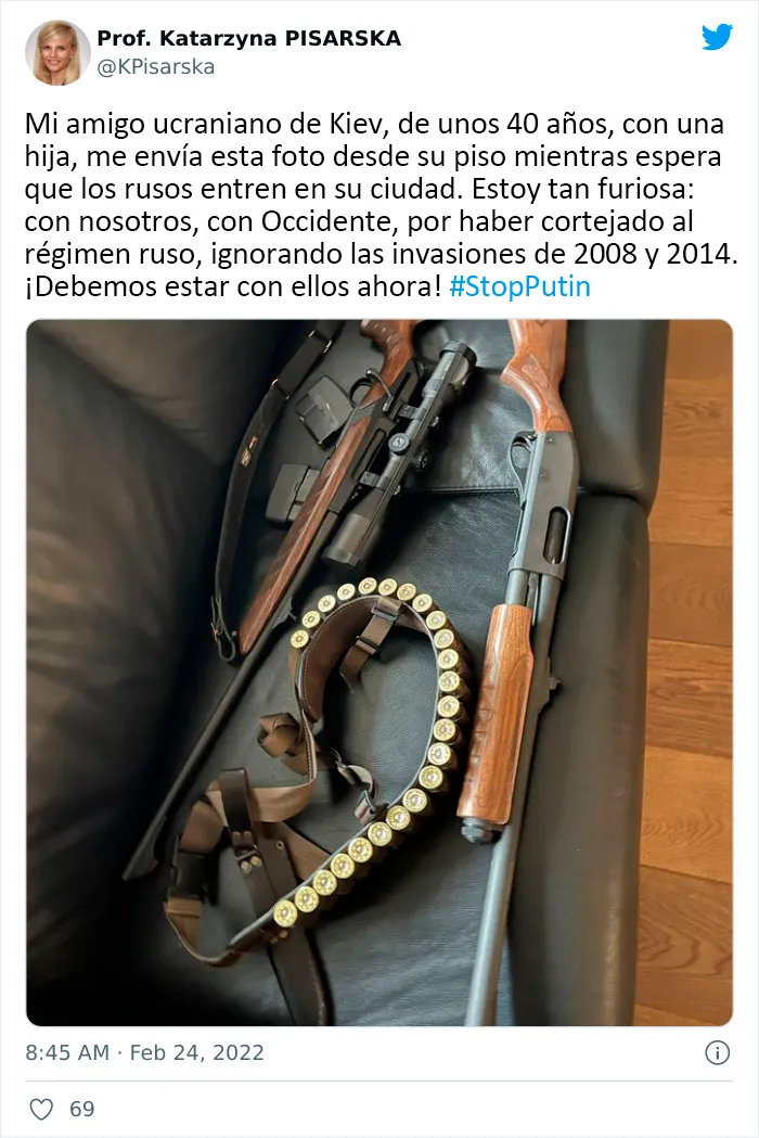 Rusia acaba de invadir Ucrania y la gente se conecta para explicar lo aterrador que es (20 Publicaciones)
