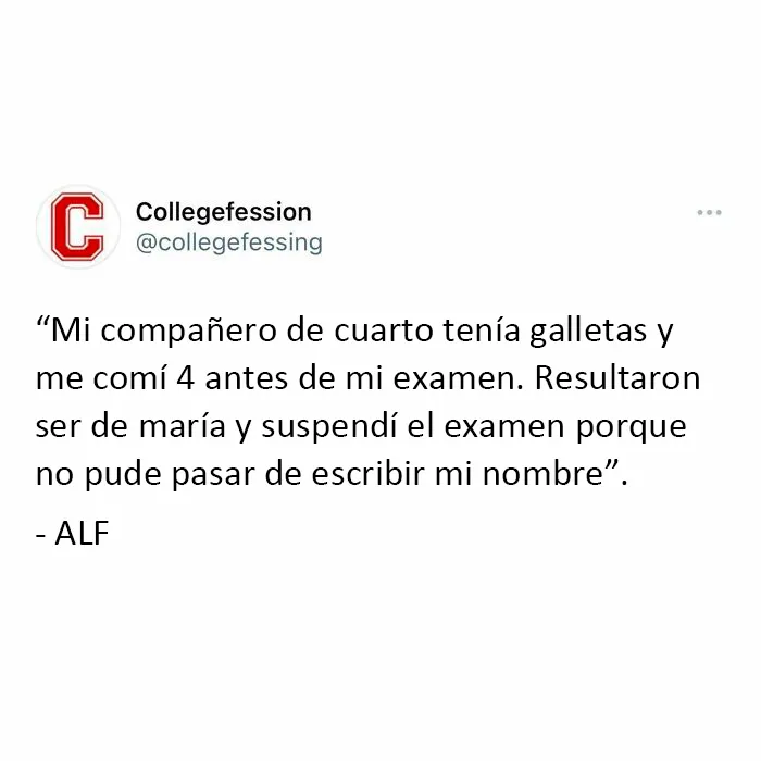 20 Estudiantes comparten "confesiones universitarias" anónimas que no admitirían públicamente