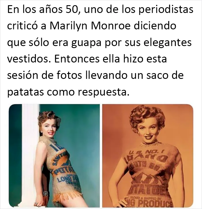 Marilyn Monroe era una jefaza