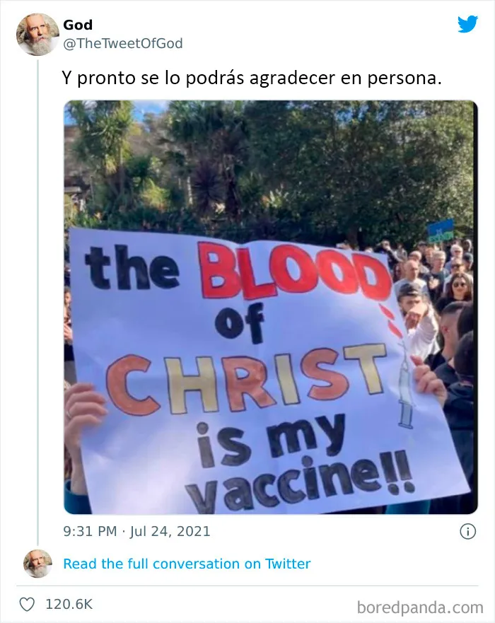 20 Cosas muy salvajes que Dios ha dicho en Twitter