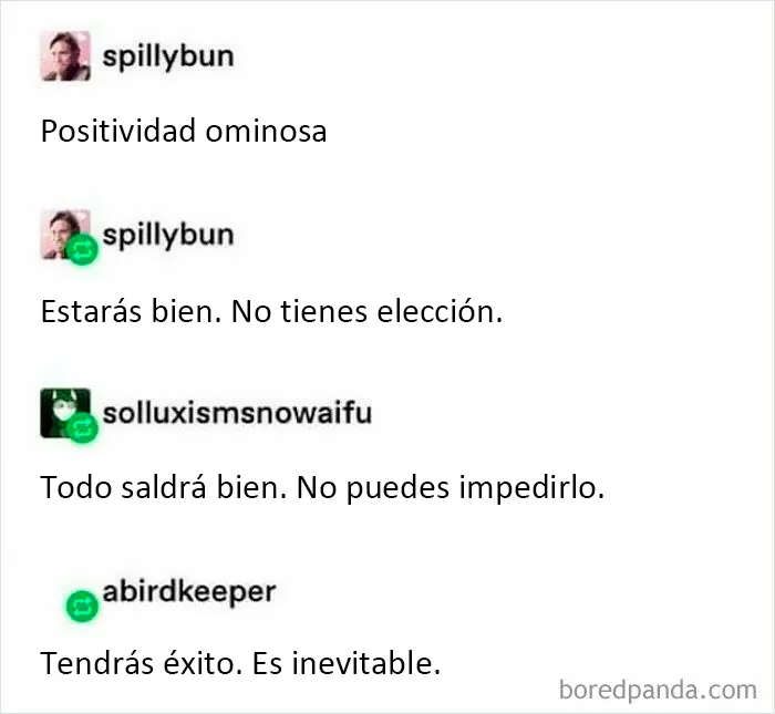 "Estás siendo rescatado, no te resistas": 20 de los mejores memes sobre optimismo ominoso